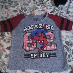 Marvel spider man t-shirt